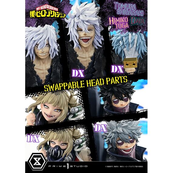 My Hero Academia Statue Ultimate Premium Masterline Tomura Tomura Shigaraki, Dabi & Himiko Toga Deluxe Bonus Version 69 cm
