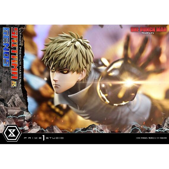 One-Punch Man Premium Masterline Series Statue 1/4 Saitama & Genos 73 cm