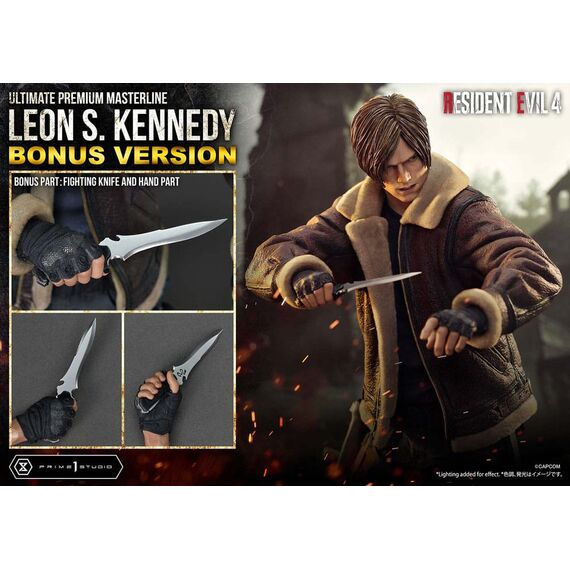 Resident Evil 4 Ultimate Premium Masterline Series Statue 1/4 Leon S. Kennedy Bonus Ver. 64 cm