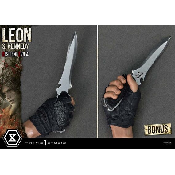 Resident Evil 4 Ultimate Premium Masterline Series Statue 1/4 Leon S. Kennedy Bonus Ver. 64 cm