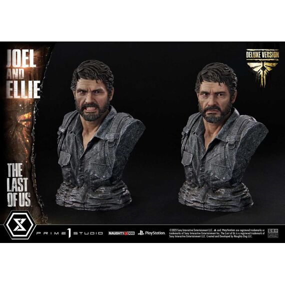 The Last of Us Part I Ultimate Premium Masterline Series Statue Joel & Ellie Deluxe Bonus Version (The Last of Us Part I) 73 cm