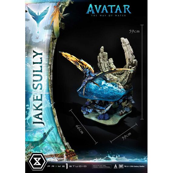 Avatar: The Way of Water Statue Jake Sully Bonus Version 59 cm