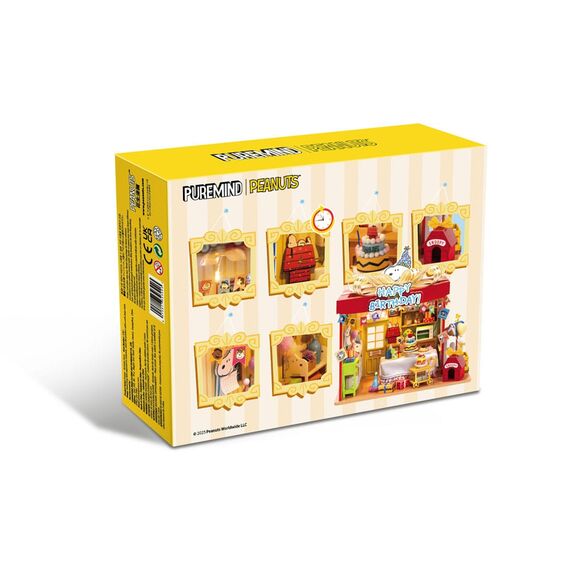 Peanuts Puremind Construction Birthday Party