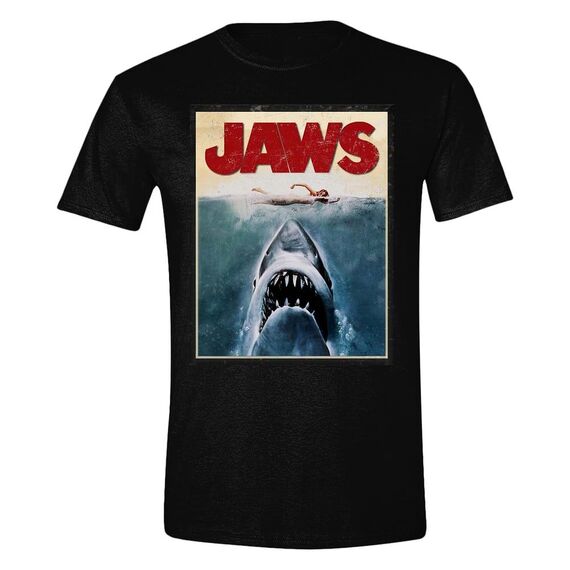 Jaws T-Shirt Poster Size XL