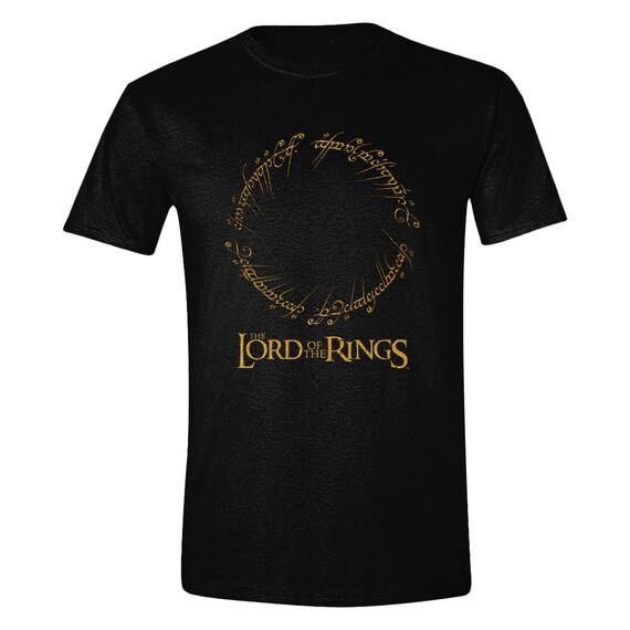 Lord of the Rings T-Shirt Logo Inscription Size M