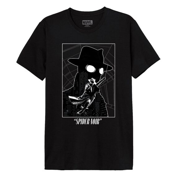 Marvel T-Shirt Spider-Noir Swinging Cover