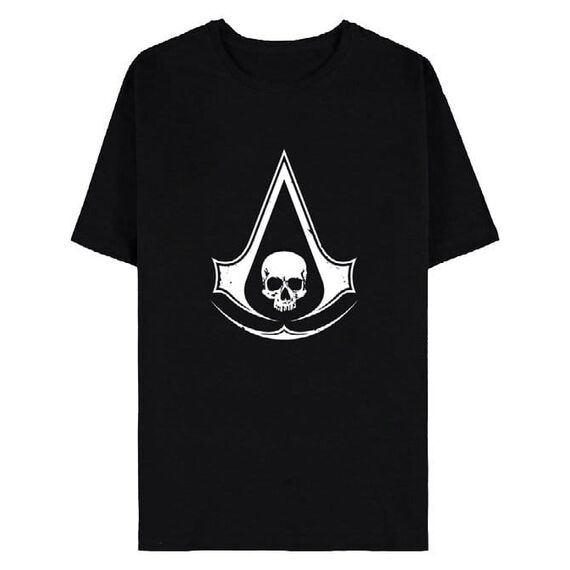 Assassin's Creed T-Shirt Black Flag Resynched Skull Size XL