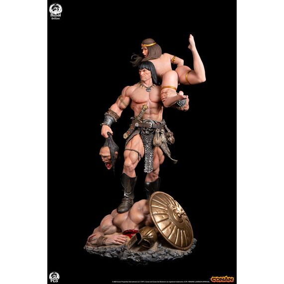 Conan the Barbarian Statue 1/4 Conan Deluxe Edition 63 cm