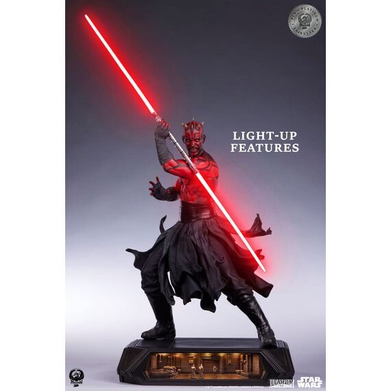 Star Wars Epic Series Statue 1/3 Darth Maul Platinum Exclusive 86 cm