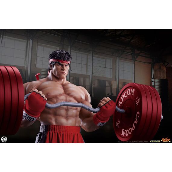 Street Fighter Premier Series Statue 1/4 Ryu: Powerlifting 53 cm
