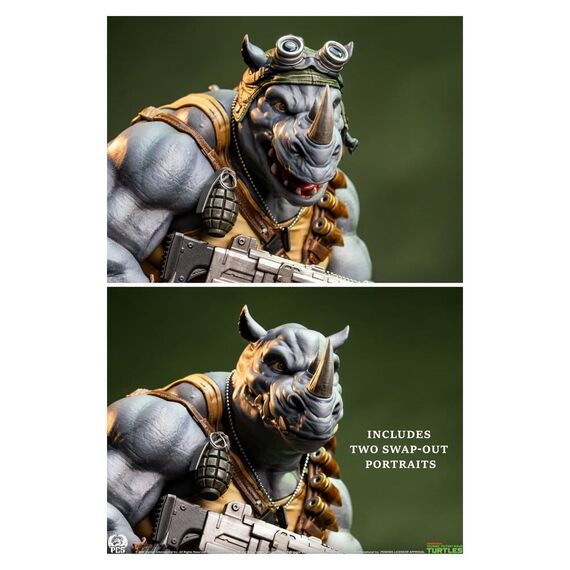 Teenage Mutant Ninja Turtles Legends Statue 1/3 Rocksteady 69 cm