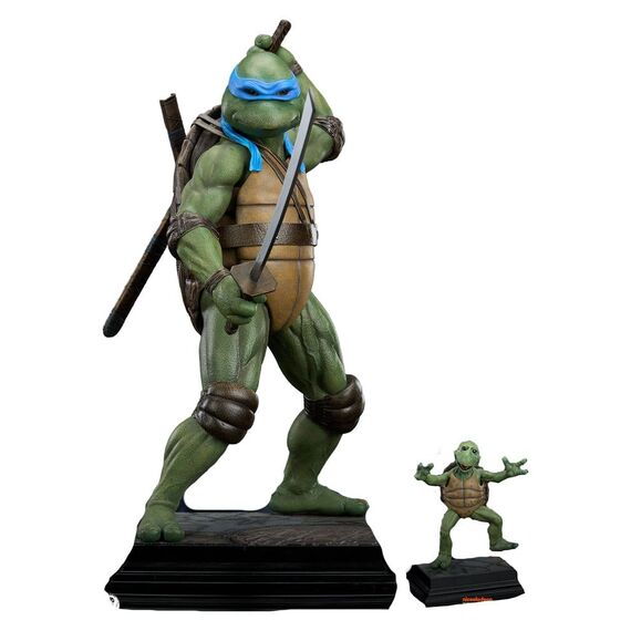 Teenage Mutant Ninja Turtles Statue 1/2 Leonardo Deluxe Edition 86 cm