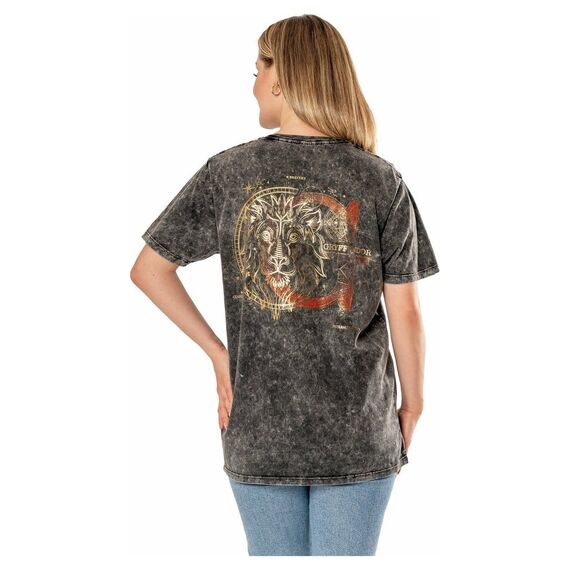 Harry Potter T-Shirt Acid Wash Gryffindor Size XXL