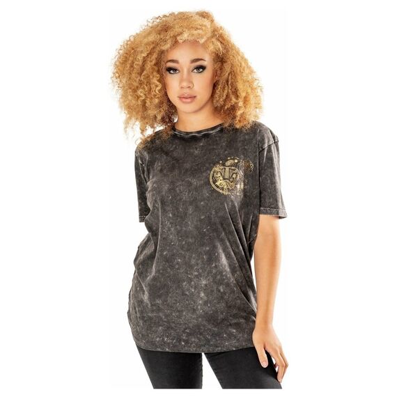Harry Potter T-Shirt Slytherin Acid Wash Size M
