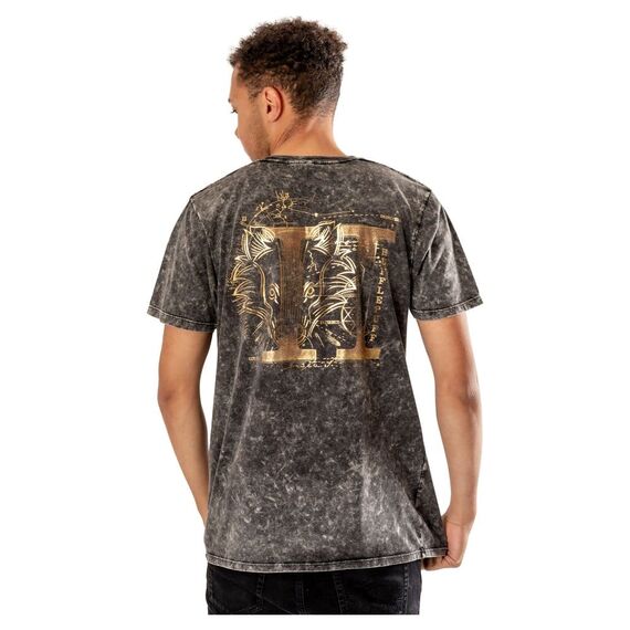 Harry Potter T-Shirt Hufflepuff Acid Wash