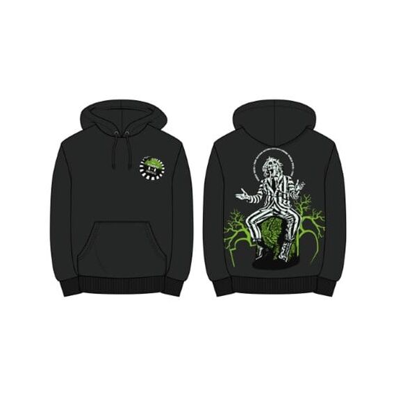 Beetlejuice Hooded Sweater Front Back World Tour Size L