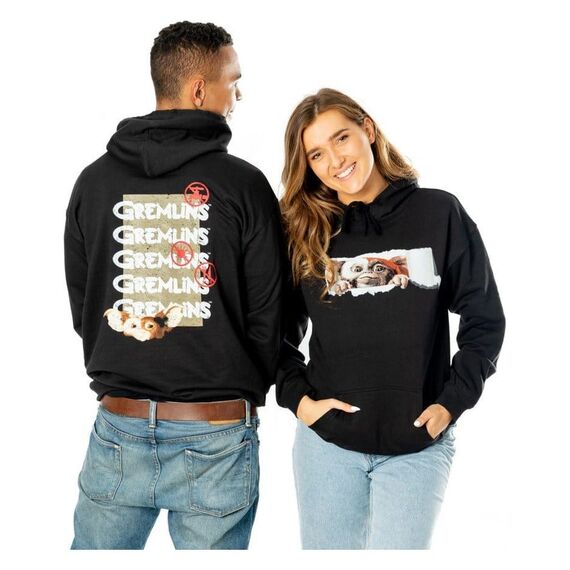 Gremlins Hooded Sweater Front Back Tear-Away