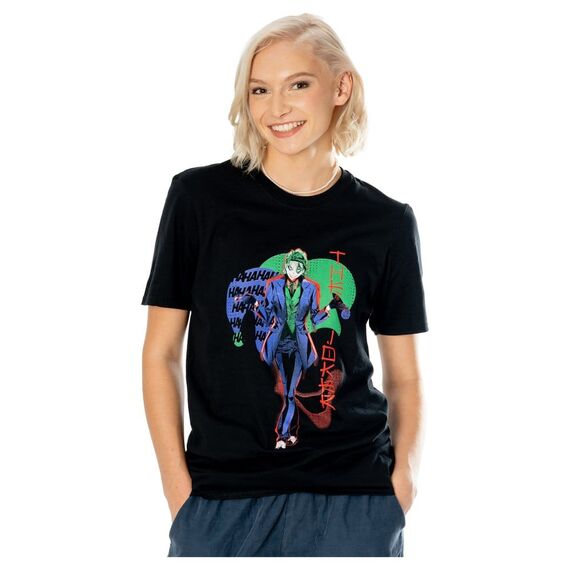 DC Comics T-Shirt The Joker Anime Red Light