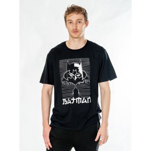 DC Comics T-Shirt Batman Anime City Size S