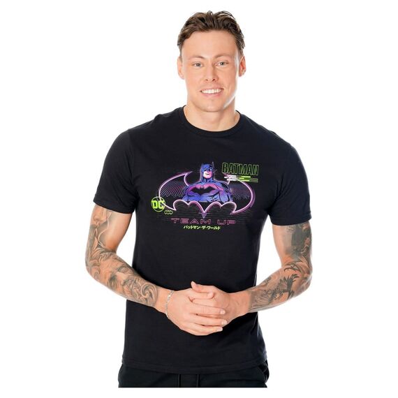Batman T-Shirt Anime Matrix Grid Size L