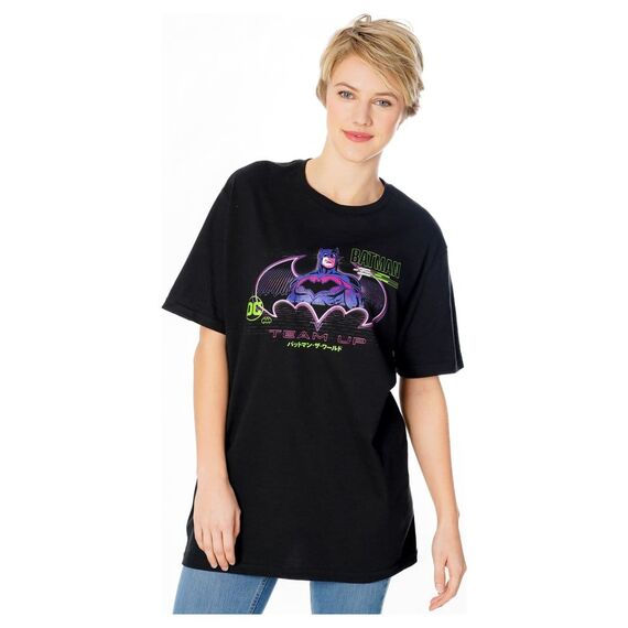 Batman T-Shirt Anime Matrix Grid Size L