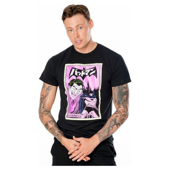 Batman T-Shirt Joker Anime Poster Size L