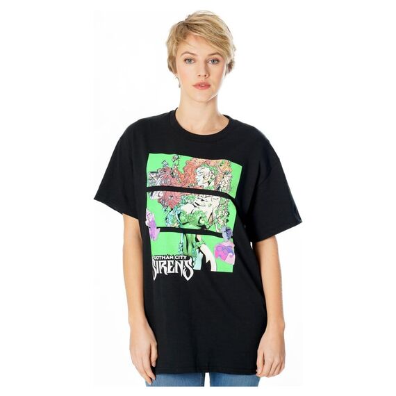 Gotham City Sirens T-Shirt Poison Ivy Sirens Cash Black