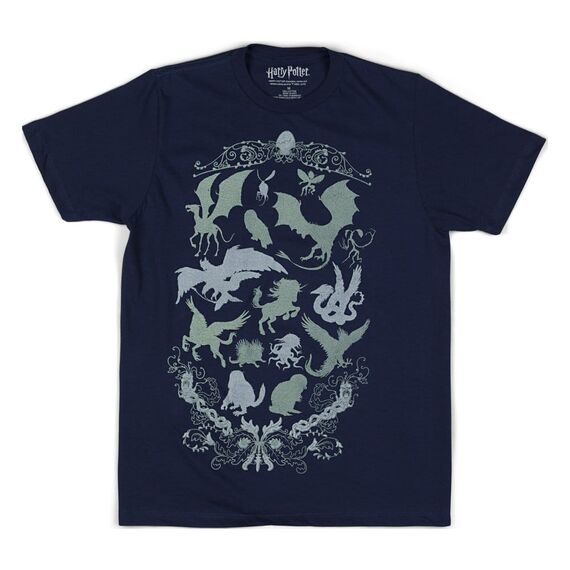 Harry Potter T-Shirt Magical Creatures Field Guide Size M