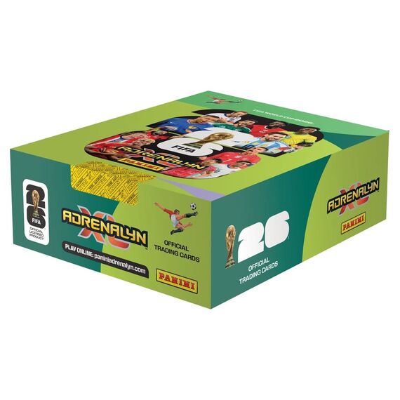 FIFA World Cup 2026 Adrenalyn XL Trading Cards Fatpack Box (10)