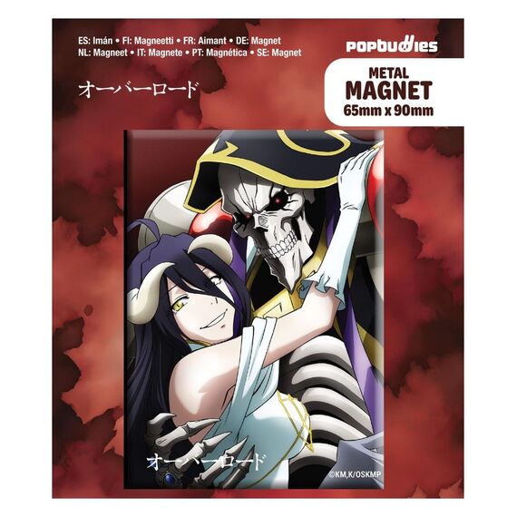 Overlord Fridge Magnet Albedo & Ainz