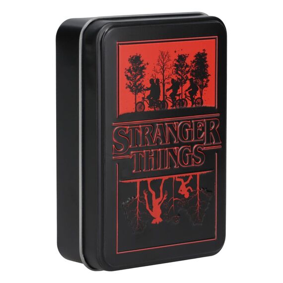 Stranger Thinngs 5 Playing Cards Metal
