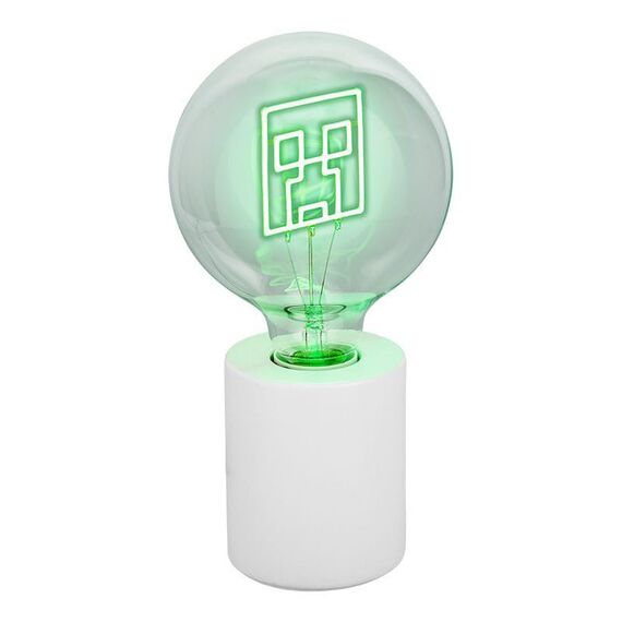 Minecraft Neon LED Bulb Creeper