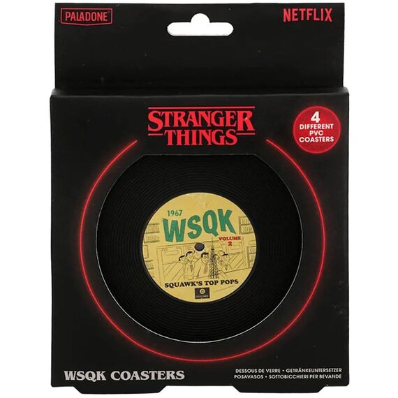 Stranger Things 5 Coaster WSQK 4-Pack