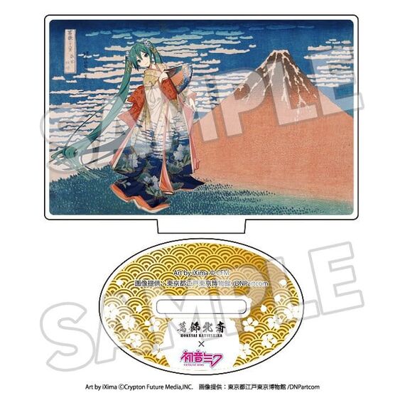 Katsushika Hokusai x Hatsune Miku Acrylic Figure 5 cm Blind Box Assortment (8)