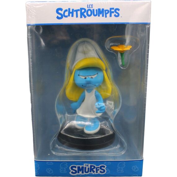 The Smurfs Statue Smurfette with Flower 12 cm