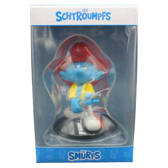 The Smurfs Statue Fireman Smurf 12 cm