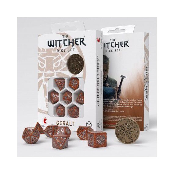 The Witcher Dice Set Geralt The Monster Slayer (7)