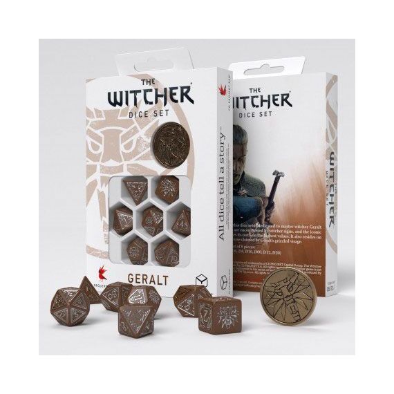 The Witcher Dice Set Geralt Roach's Companion (7)