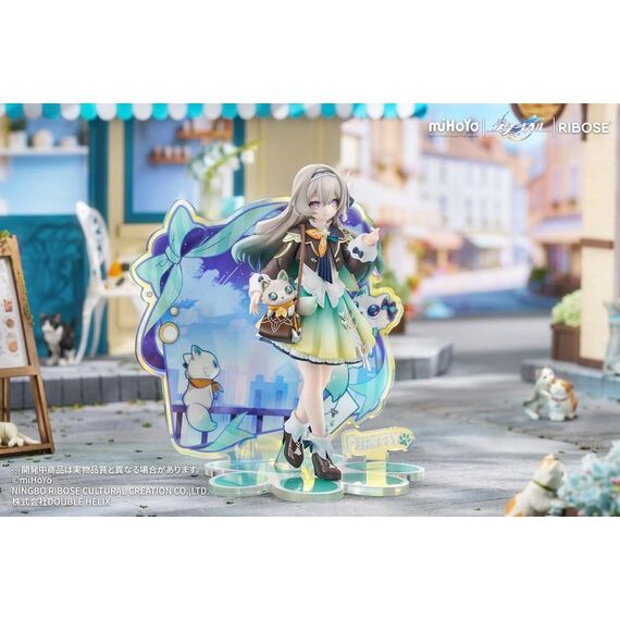 Honkai: Star Rail Rise Up+ Chibi Cat Series Mini Figure Firefly Ver. 18 cm