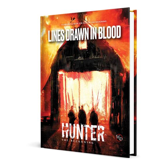 Hunter: The Reckoning 5th Edition RPG book Lines Drawn in Blood Sourcebook  *Englische Version*