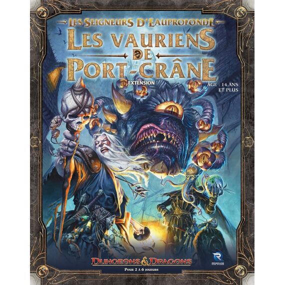 Dungeons & Dragons Board Game Lords of Waterdeep: Scoundrels of Skullport Expansion *French Version*