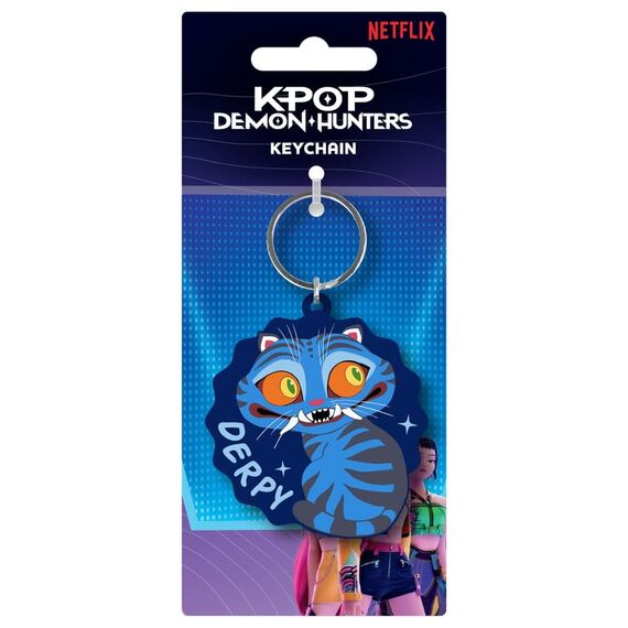 KPop Demon Hunters PVC Keychain Derpy Tiger