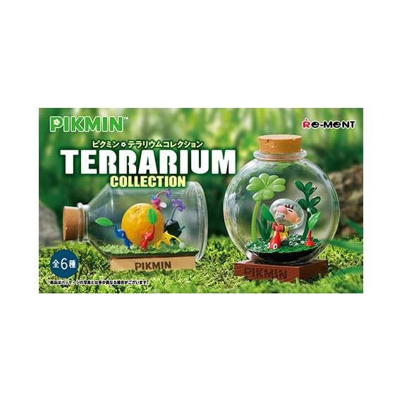 Pikmin Mini Figures Terrarium Collection Display (6)