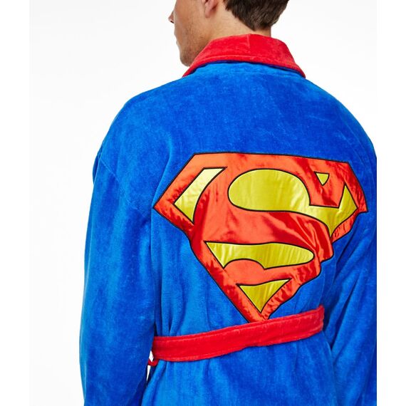 DC Comics Fleece Bathrobe Superman