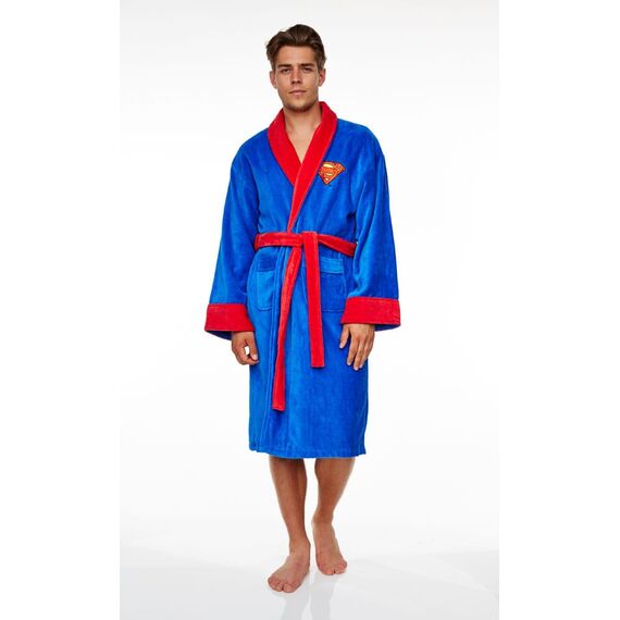 DC Comics Fleece Bathrobe Superman