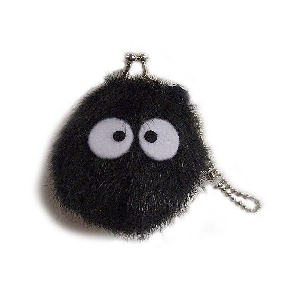 My Neighbor Totoro Mini Plush Coin Purse Soot Sprite 8 cm