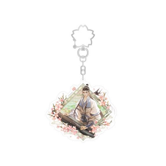 Grandmaster of Demonic Cultivation Spring Season Series Acrylic Keychain Lan Wangji 7 cm
