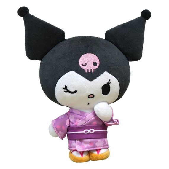 Sanrio  Plush Figure Kuromi Kimono Version 22 cm