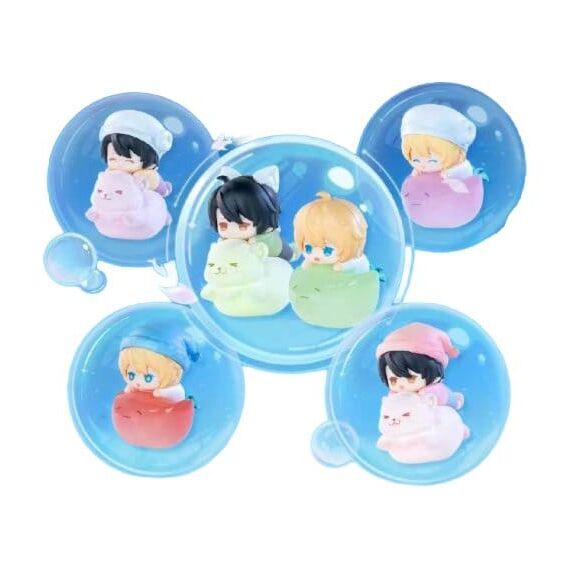 The Falling Merman PVC Mini Figures Luming World Series Blind Box 5 cm Display (12)