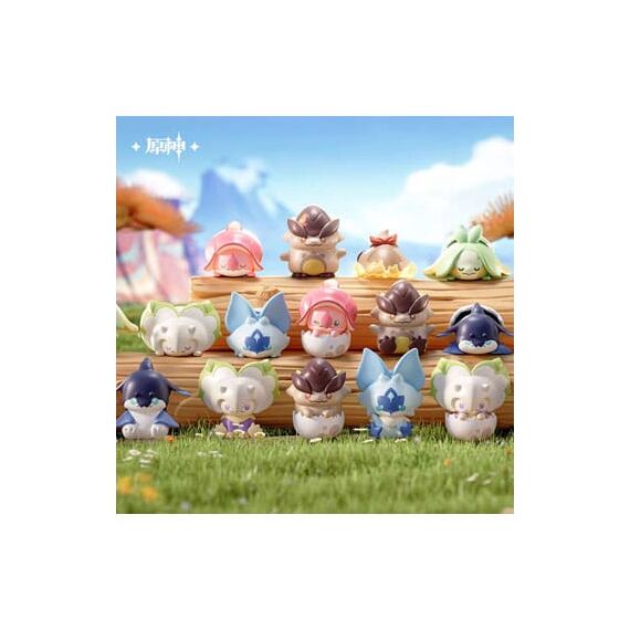 Genshin Impact Natlan Saurian Series Mini Figures 4 cm Blind Box Display (20)